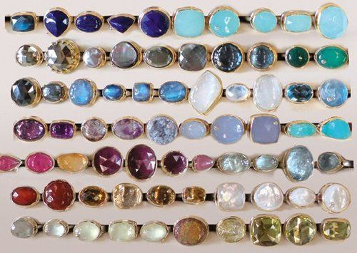 Colored Gemstones Jewelry