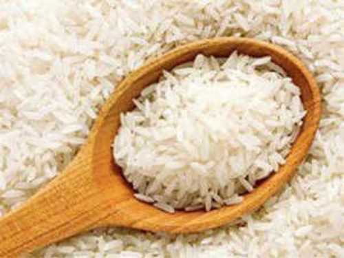 Edible Polished White Rice Rice Size: Medium Grain