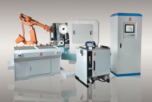 Yellow Grinding And Polishing Robot System