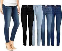 Breathable Navy Blue Stretchable Ladies Jeans