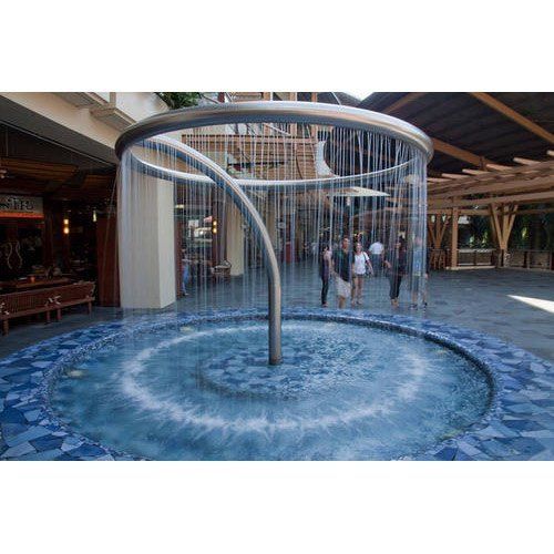 Stainless Steel String Water Curtain Fountain