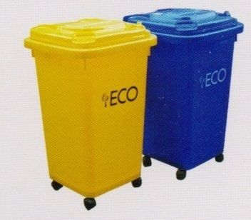 Waste Container, Green, Blue, Yellow, Red, Etc Application: Industrial