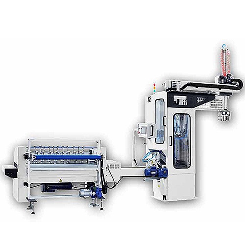 White Automatic Tinplate Blanks Transferring System For Auto Side Seam Welder