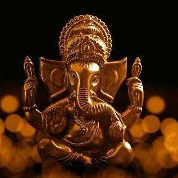 Brass God Ganesh Statue