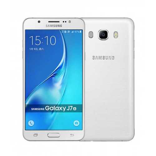 White Used Samsung J7 6 Smartphone