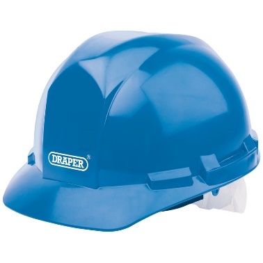 Blue Color Safety Helmet Size: Standard