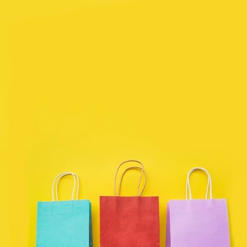 Colorful Shopping Paper Bag