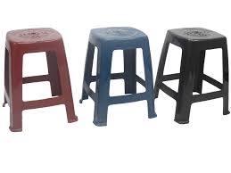 Simple Stackable Plastic Stools