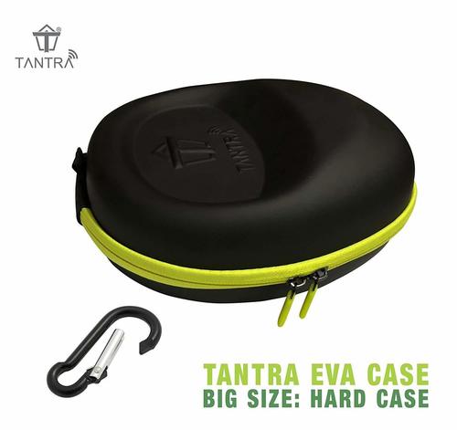 Tantra Universal Smart Headphone EVA Carry Case (Green Black)