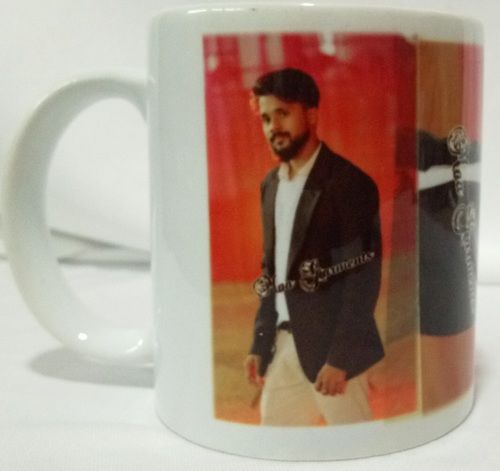 White Personalized Printed Mugs