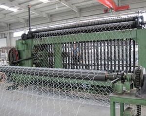 Blue Automatic Hexagonal Wire Netting Machine