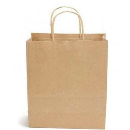 Brown Color Plain Paper Bags