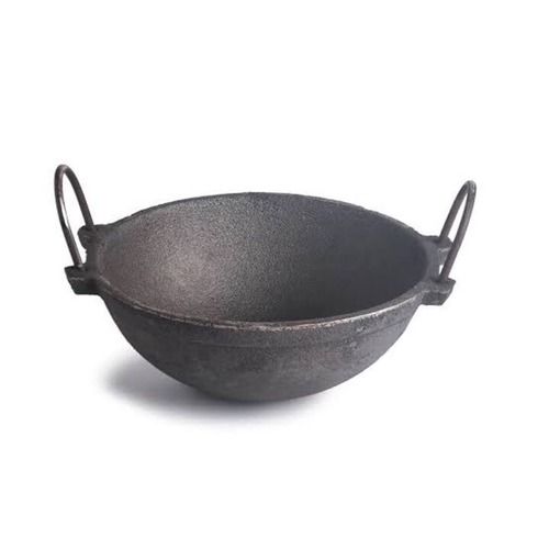 Iron Kadai With Round Handle