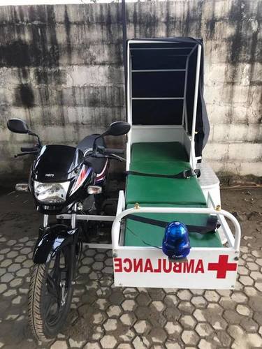 Sturdy Design Motorcycle Ambulance By INDER AUTO INDUSTRIES