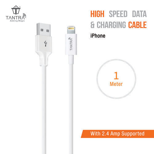 Tantra Iphone Usb Cable Iphone Charger, 1.0m Iphone To Usb High Speed