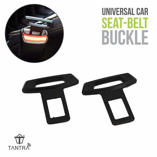 TANTRA Universal Car Seat Belt Buckle Auto Metal Seat Belts Clip