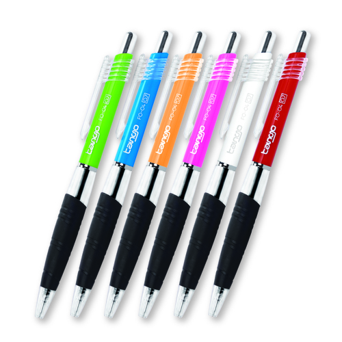 Six Barrel Colors And Three Ink Colors. Ball Point Writing Pen