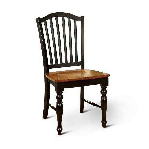 Black & Brown Laminated Pure Wooden Chair