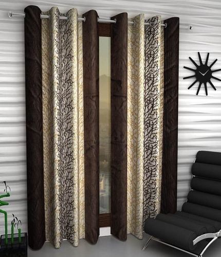 Various Colors Are Available Landscape Look Printed Curtains