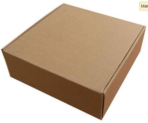 Plain Brown Corrugated Box