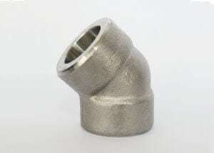 Round Socket Weld 45 Degree Elbow