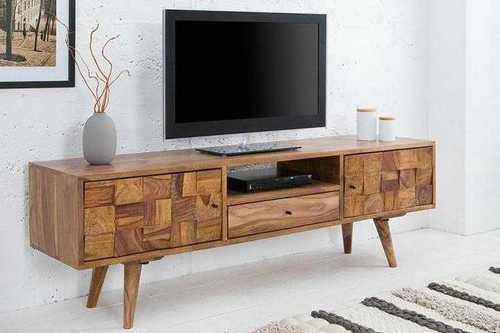 Crafted Solid Sheesam Wooden Sideboard