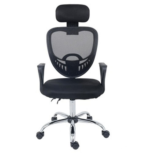 High Back Mesh Ergonomic Fixed Armrest Desk Office Chair With Extra Soft Height Adjustable