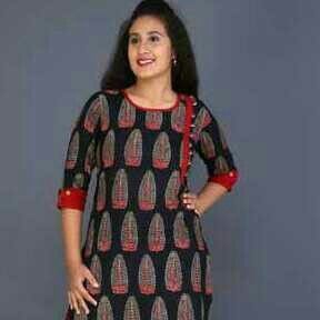 Ladies Fancy Cotton Kurtis