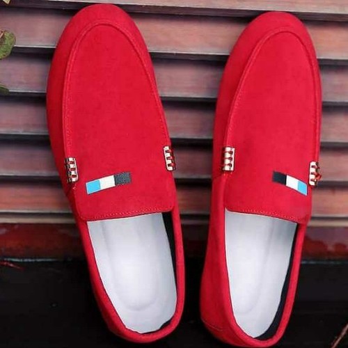 Red Color Mens Casual Shoes at Best 