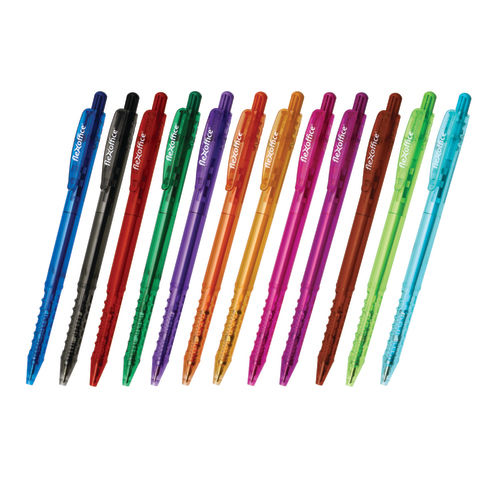 Plastic Smooth Writing Colorful Pens (Fo-Gelb026)