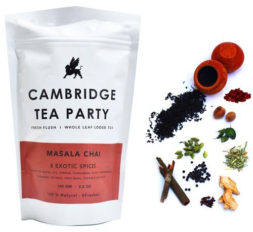 250G 8 Spices Strong Masala Chai (Cambridge Tea Party) Improve Digestion