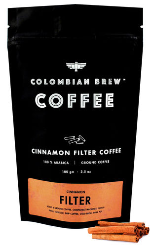 50g Cinnamon Instant Coffee (Colombian Brew)