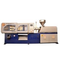 White And Blue Automatic Plastic Molding Machine