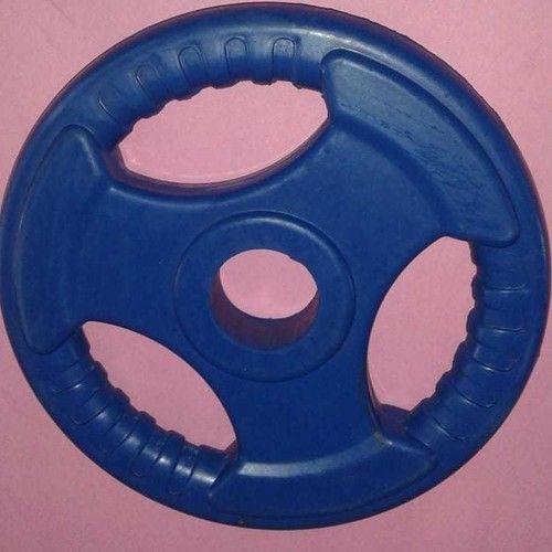 Blue Color 3 Cut Finger Plate For Gym