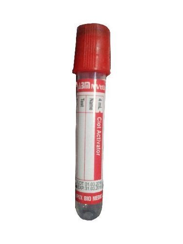 Clot Activator Tube - Red