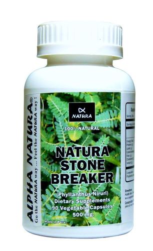 Dietary Supplement Capsules (Natura Stone Breaker) Ingredients: Natural Ingredient