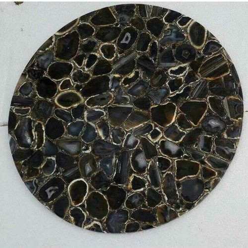 Natural Black Agate Stone