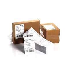 Rectangle White Color Logistics Labels