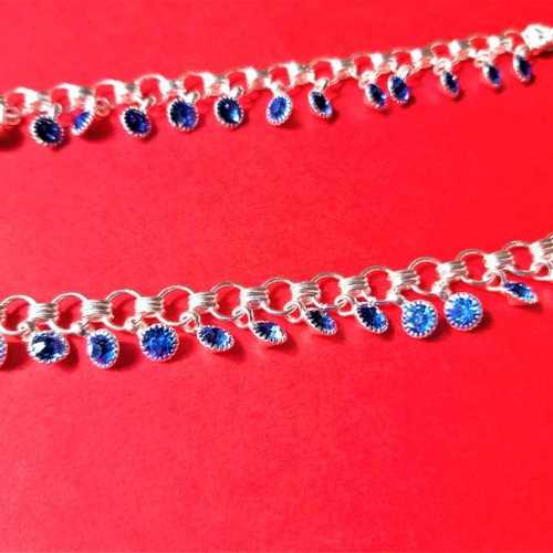 White Metal Charming Anklets Gender: Women