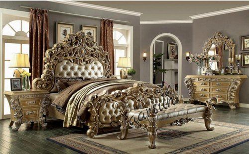 Wooden Royal Bedroom Set