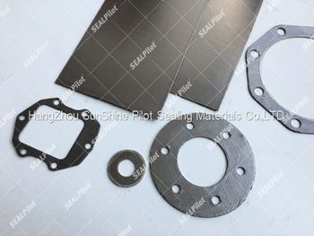 316 Stainless Steel Reinforced Graphite Gaskets Thickness: 1.0Mm-5.0Mm Millimeter (Mm)