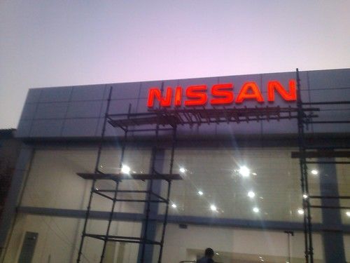 3M Acrylic Light Sign Board Application: Showroom