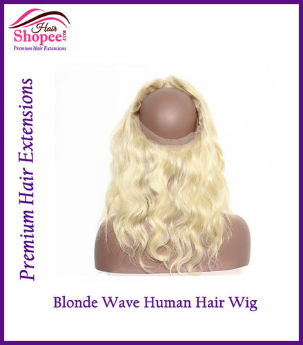 Blonde Wave Human Hair Wig