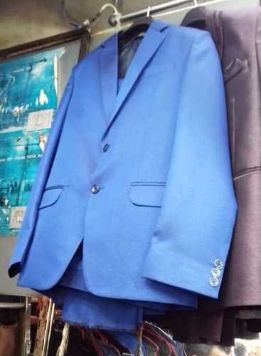 Blue Color Mens Suit For Office And Wedding