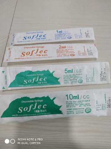 Disposable Sofjec Syringes