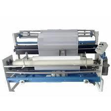 Steel Semi-Automatic Fabric Mini Rolling Machine 