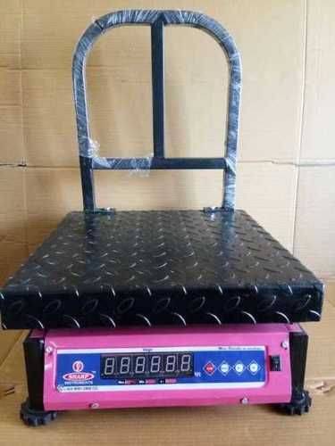 Black 200Kg Electronic Platform Scales