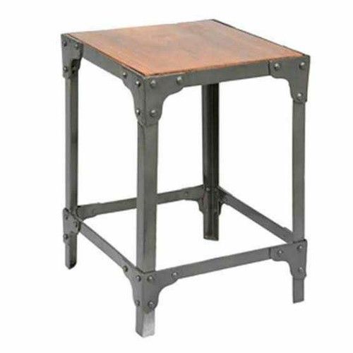 Eco-Friendly Industrial Wrought Iron Stool