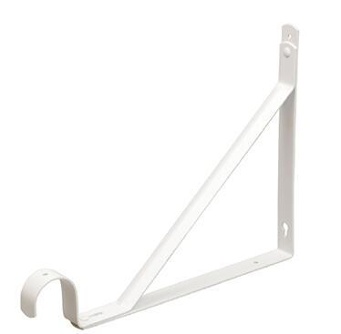 Power Coated Shelf Bracket With Hook