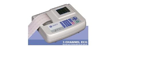 3 Ch Ecg-Vista 301I Ecg Machine Use: Clinic